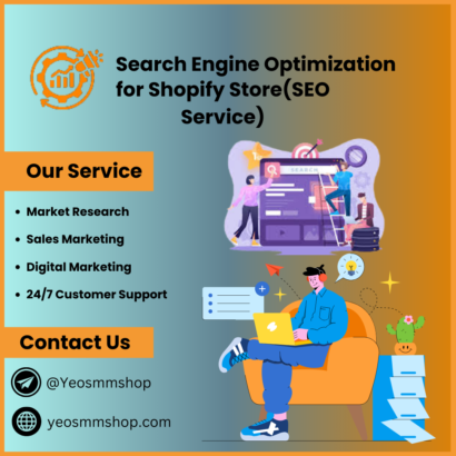 Search Engine Optimization for Shopify Store(SEO Service)