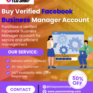Buy Verified Facebook Business Manager Account