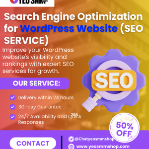 Search Engine Optimization for WordPress Website (SEO SERVICE)