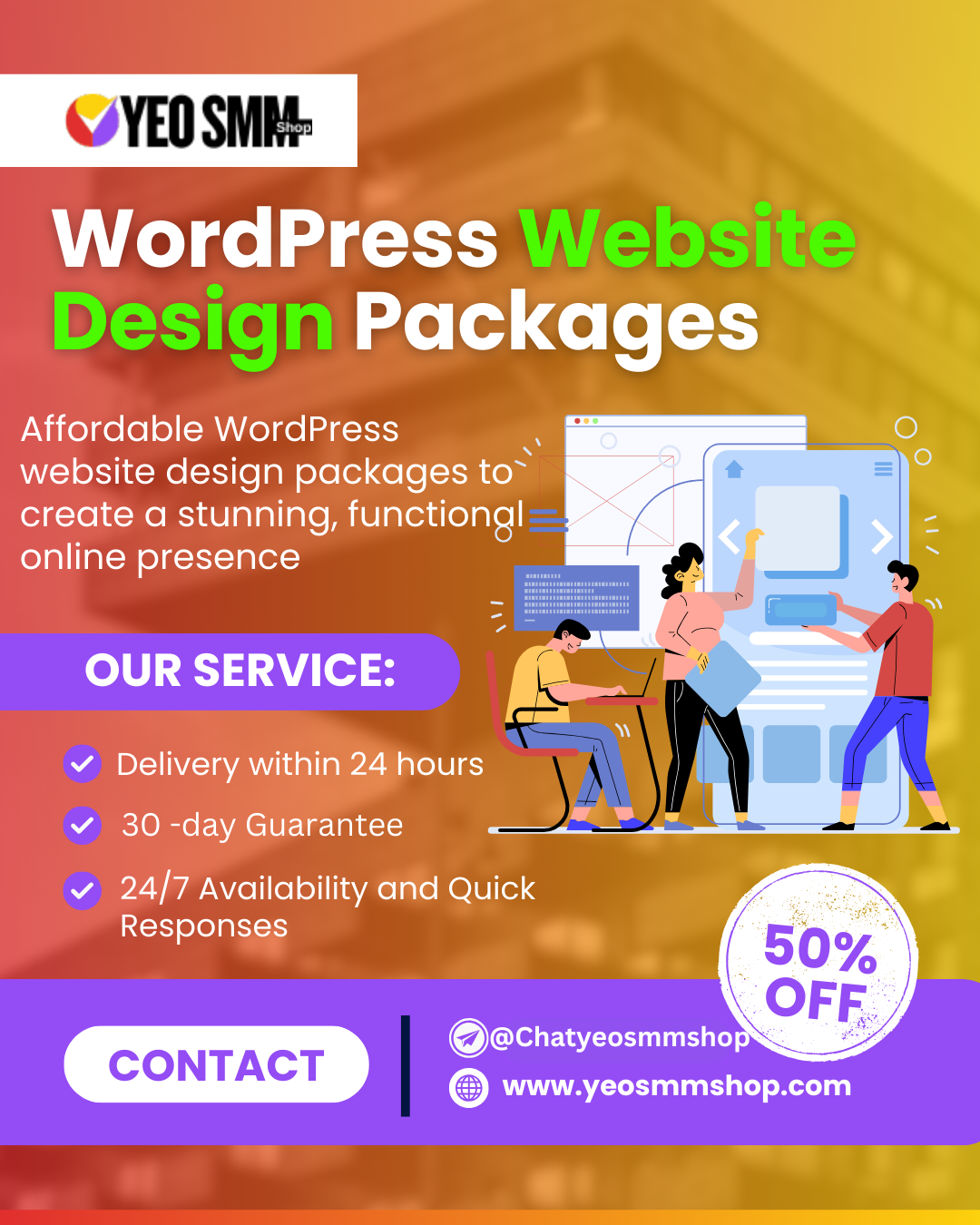 .WordPress Website Design Packages