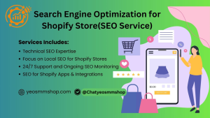 Search Engine Optimization for Shopify Store(SEO Service)