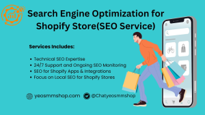 Search Engine Optimization for Shopify Store(SEO Service)